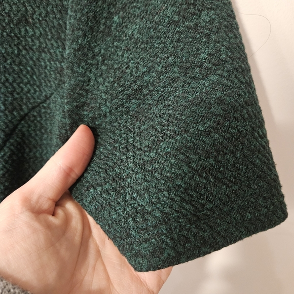 Everly Dark Green Mini Dress - Picture 2 of 4